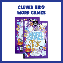 Load image into Gallery viewer, Clever Kids: Word Games / English Activity Book Paperback
