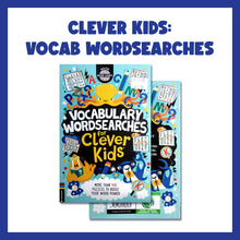 Load image into Gallery viewer, Clever Kids: Vocabulary Wordsearches / English Activity Book Paperback