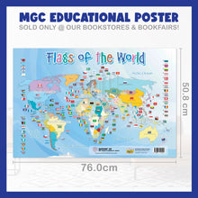 Load image into Gallery viewer, #19. Flags of the World – Greatest Step Children's Educational Poster