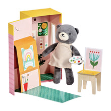 Load image into Gallery viewer, Petit Collage : Animal Play Set – Frances the Fox / Beatrice the Bear / Theodore the Tiger