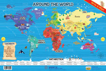 Load image into Gallery viewer, #20. Around the World – Greatest Step Children's Educational Poster