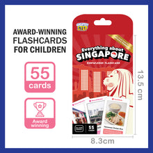Load image into Gallery viewer, Everything About Singapore Flashcard – Greatest Step Learning Flash Card