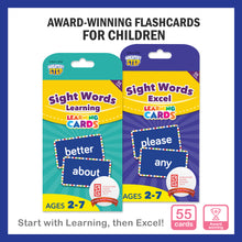 Load image into Gallery viewer, Sight Words (Learning & Excel) Flashcard – Greatest Step Learning Flash Card