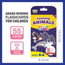 Load image into Gallery viewer, Learning Animals Flashcard – Greatest Step Learning Flash Card
