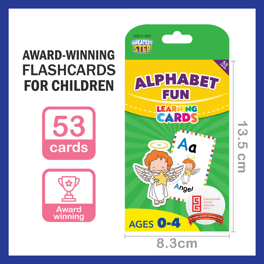 Alphabet Fun Flashcard – Greatest Step Learning Flash Card