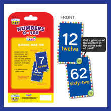 Load image into Gallery viewer, Numbers 0-100 Flashcard – Greatest Step Learning Flash Card