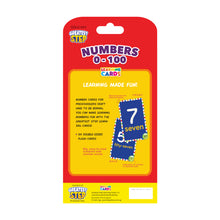 Load image into Gallery viewer, Numbers 0-100 Flashcard – Greatest Step Learning Flash Card