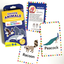 Load image into Gallery viewer, Learning Animals Flashcard – Greatest Step Learning Flash Card