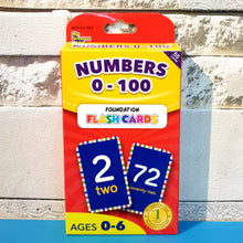 Load image into Gallery viewer, Numbers 0-100 Flashcard – Greatest Step Learning Flash Card
