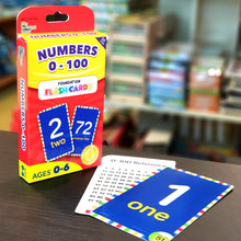 Load image into Gallery viewer, Numbers 0-100 Flashcard – Greatest Step Learning Flash Card