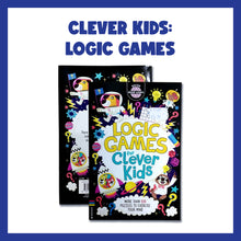 Load image into Gallery viewer, Clever Kids: Logic Games / English Activity Book Paperback
