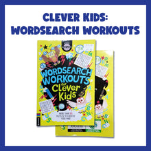 Load image into Gallery viewer, Clever Kids: Wordsearch Workouts / English Activity Book Paperback

