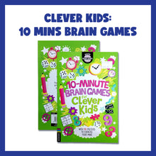 Load image into Gallery viewer, Clever Kids: 10 Minutes Brain Games / English Activity Book Paperback
