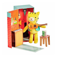 Load image into Gallery viewer, Petit Collage : Animal Play Set – Frances the Fox / Beatrice the Bear / Theodore the Tiger
