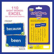 Load image into Gallery viewer, Sight Words (Learning &amp; Excel) Flashcard – Greatest Step Learning Flash Card

